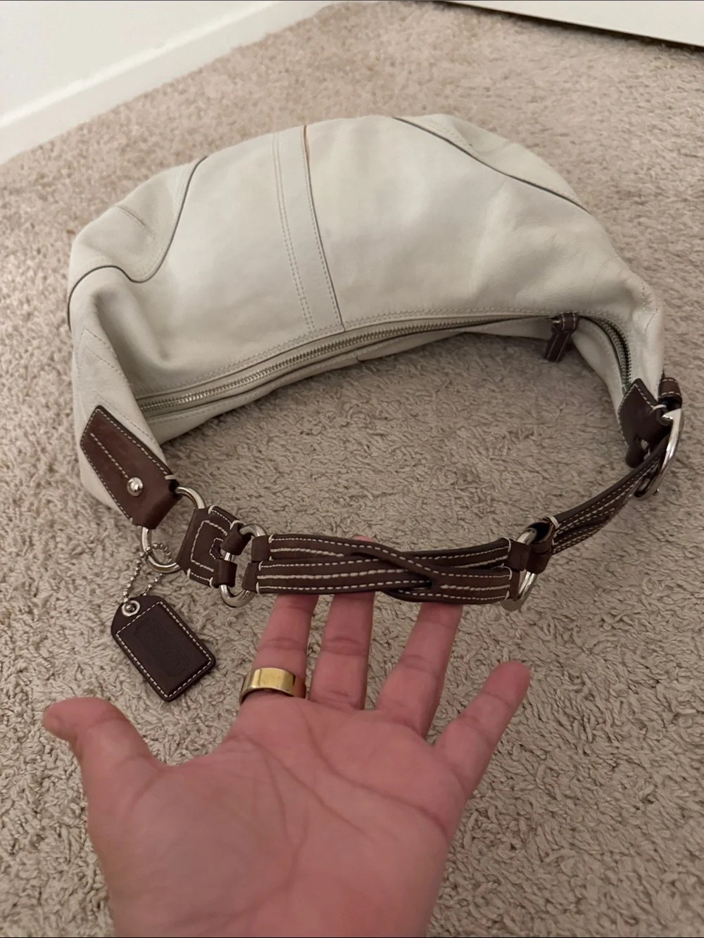 Coach Vintage Bone Hobo bag